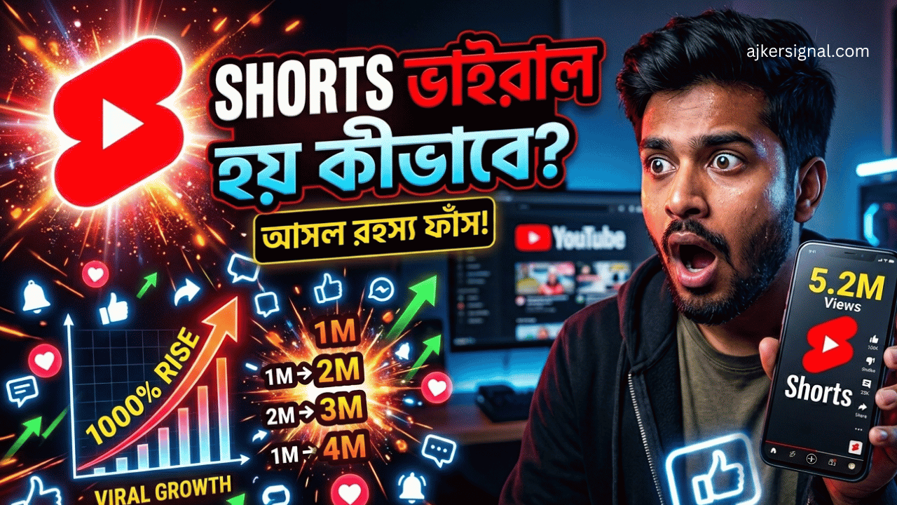 YouTube Shorts ভাইরাল হওয়ার আসল কারণ ও অ্যালগরিদম ব্যাখ্যা