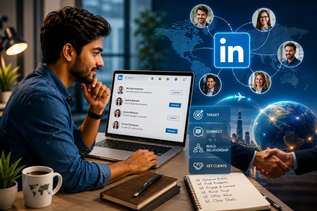 Fiverr-Upwork ছাড়া LinkedIn থেকে বিদেশি ক্লায়েন্ট পাওয়ার কৌশল